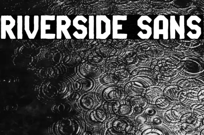 Riverside Sans Font examples