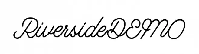 RiversideDEMO  Descarca Fonturi Gratis