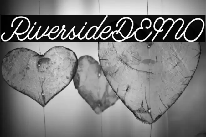 RiversideDEMO Font examples