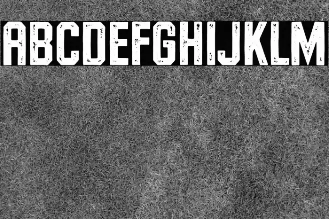 RiversideForestStampDemo Font examples