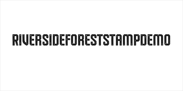 RiversideForestStampDemo Logo