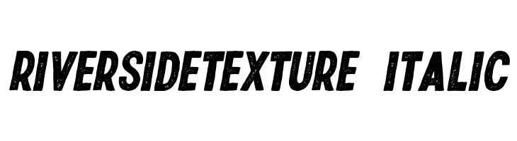 RiversideTexture-Italic  Fuentes Gratis Descargar
