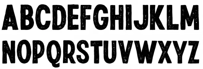 RiversideTexture Font LOWERCASE