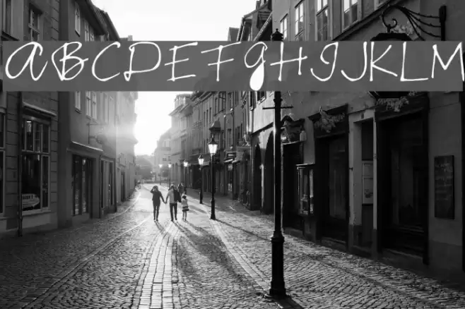 Riverside Font examples