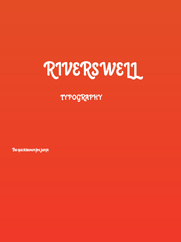 Riverswell Poster