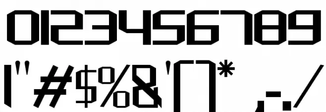 Rivesquare Font OTHER CHARS