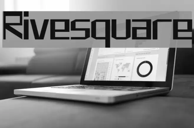 Rivesquare Font examples