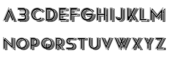 Riviera Filled Regular Font OTHER CHARS