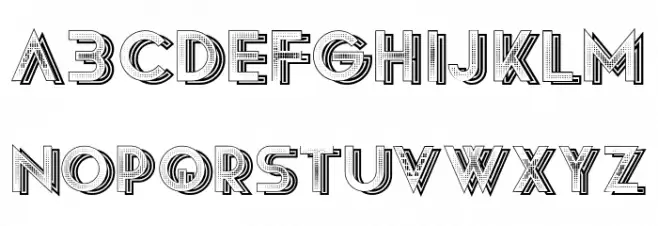 Riviera Regular フォント 大文字