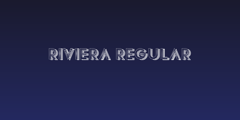 Riviera Regular Social Header