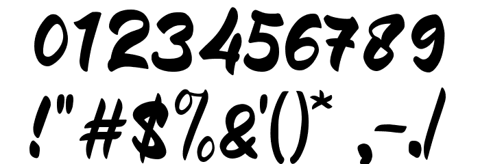 Riwaya Font OTHER CHARS