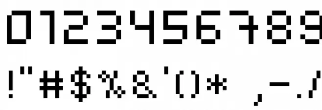 Rix Font OTHER CHARS