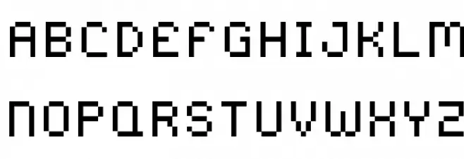 Rix Font Litere mari