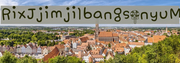 RixJjimjilbangsonyu M Font examples