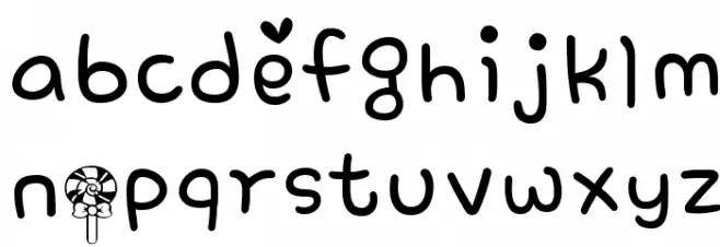 RixJjimjilbangsonyu M Font LOWERCASE