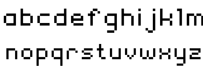 Rix Font LOWERCASE