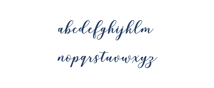 RixilineScript Lowercase