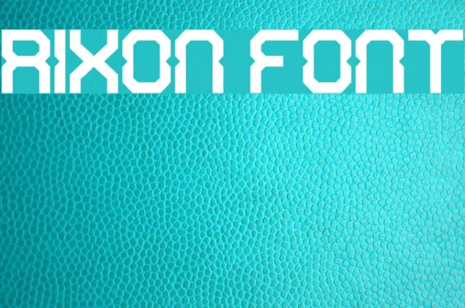 Rixon Example 1