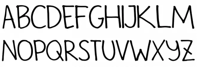 Rizen Regular Schriftart Groß