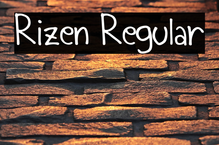 Rizen Regular Example 1