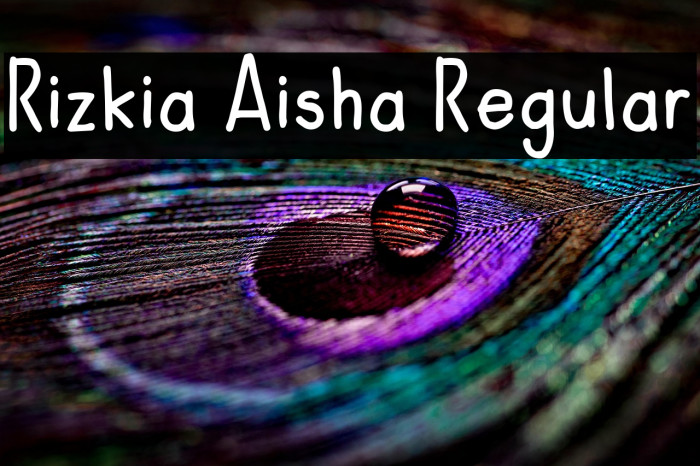 Rizkia Aisha Regular Example 2