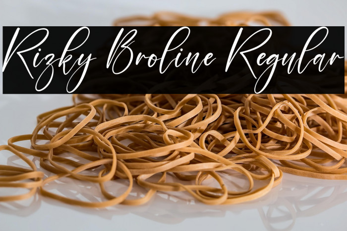 Rizky Broline Regular Example 1