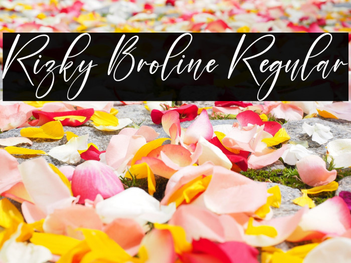 Rizky Broline Regular Example 3