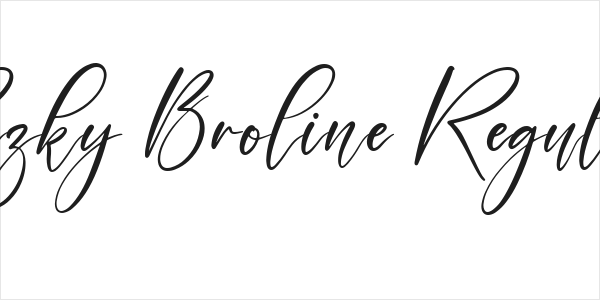 Rizky Broline Regular Logo