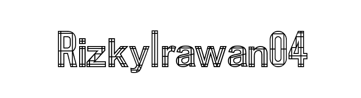 RizkyIrawan04  Fuentes Gratis Descargar
