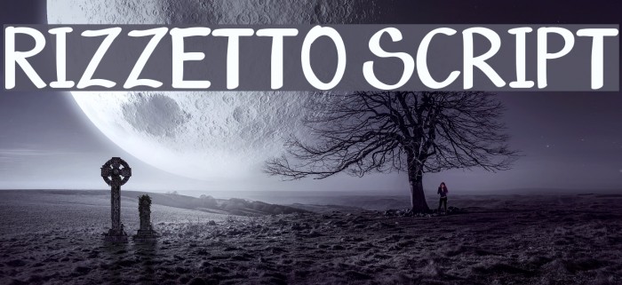 Rizzetto Script Fuentes examples