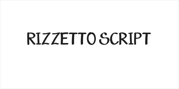 Rizzetto Script Logo