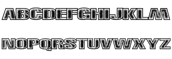 righttrack Font LOWERCASE