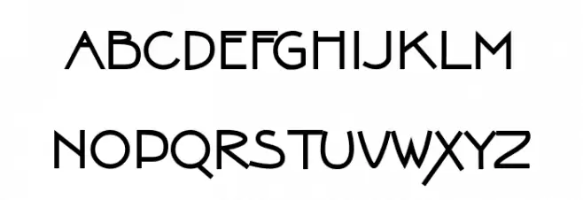 rikailu フォント 大文字