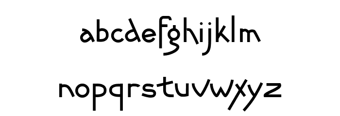 rikailu Font LOWERCASE
