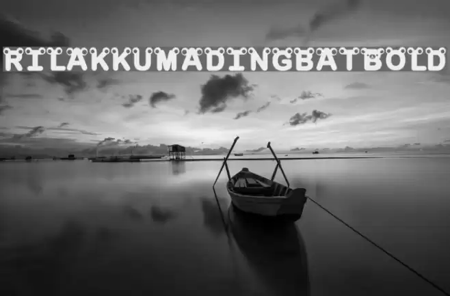 rilakkumadingbat-Bold Font examples