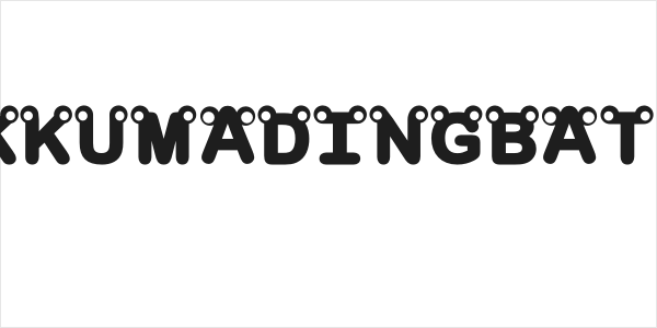 rilakkumadingbat-Bold Logo