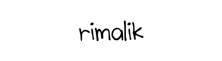 rimalik Font