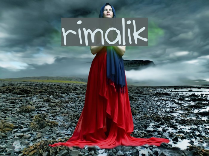 rimalik Font examples