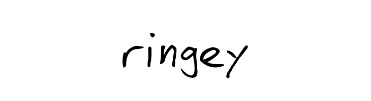 ringey  नि: शुल्क फ़ॉन्ट्स डाउनलोड