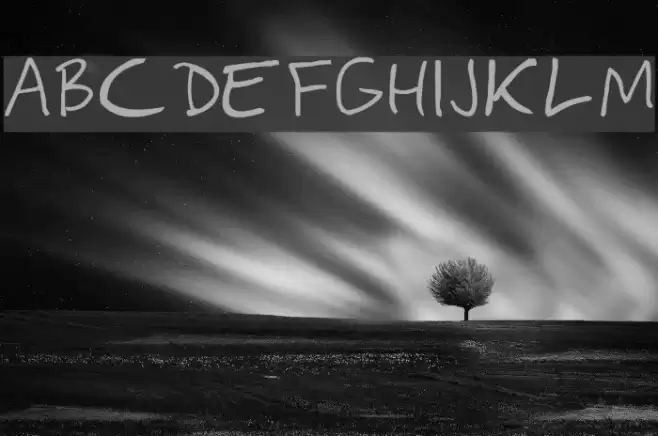 ringey Font examples