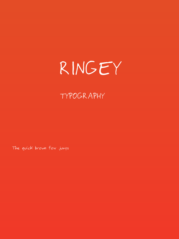 ringey Poster