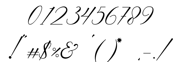 ringlovely Font OTHER CHARS