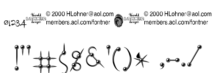 ringpin trial version Fonte OUTROS PERSONAGENS