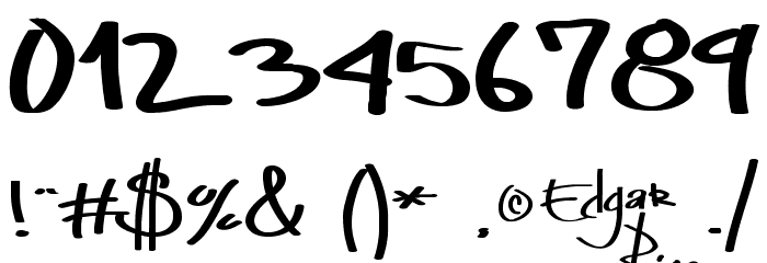 riosedgxrNo Font OTHER CHARS