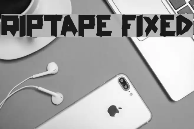 ripTAPE Fixed Font examples