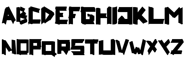 ripTAPE Fixed Font LOWERCASE