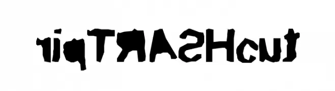 ripTRASHcut  Free Fonts Download