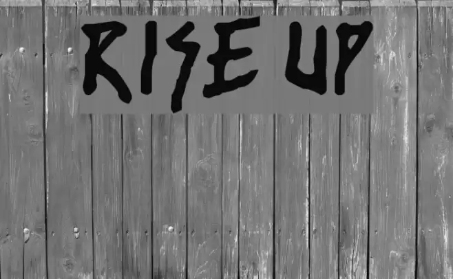 rise up Fonte examples