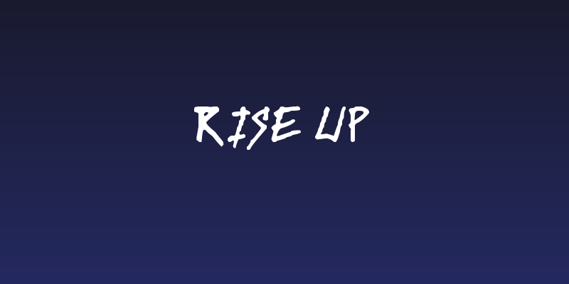 rise up Social Header