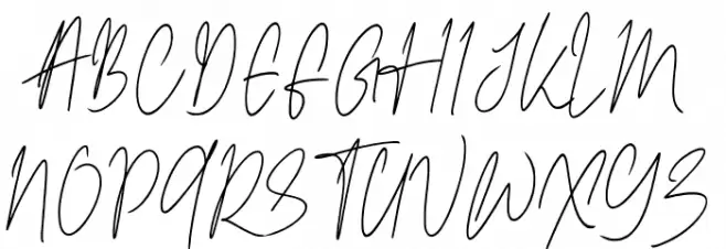 risling Schriftart Groß